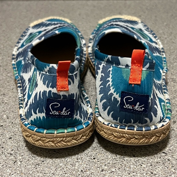 Sea Star Beachwear Blue Susani Beachcomber Espadrille Size W11 - Picture 6 of 11